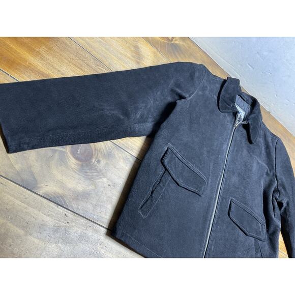 Vintage JLC Adventures On The Wing American Classic M 100% Leather Jacket - Picture 3 of 14